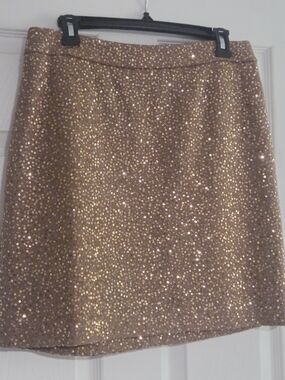 Loft Sequined Mini Skirr